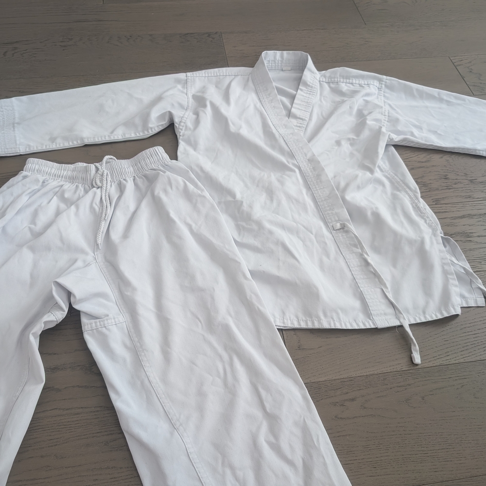 White Martial Arts Karate Uniform